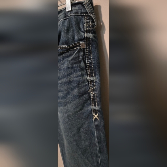 M7 Rocker Stretch Coltrane Stackable Straight Leg Jean - Picture 5 of 13